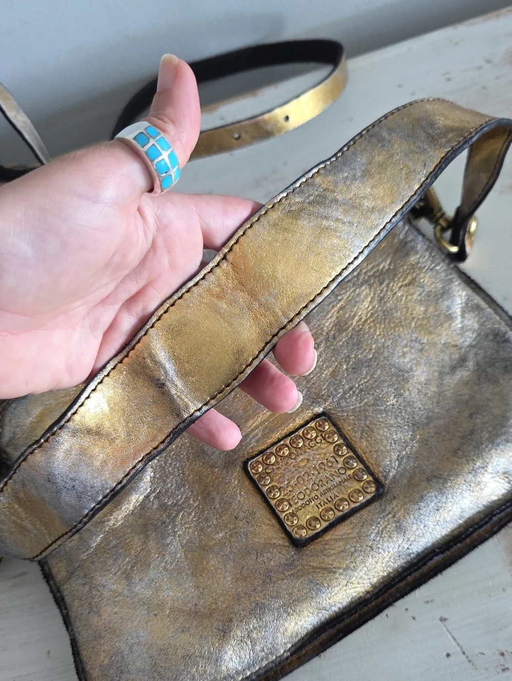 NWT Campomaggie Nancy Crossbody Shoulder Bag